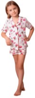 Pijama pentru copii Bumbacel GPJ23515_0003-7034_S5 White, 5-6 years