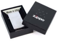 Зажигалка Zippo 1600 Brushed Chrome Slim
