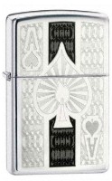 Brichetă Zippo 24196 250 Zippo Ace High Polish Chrome Ace