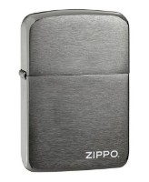 Зажигалка Zippo 24485 1941 Replica™ Black Ice Logo