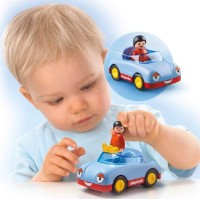 Mașină Playmobil 1.2.3: Convertible Car (6790)