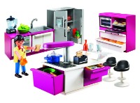 Set de construcție Playmobil City Life: Modern Designer Kitchen (5582)