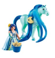 Figura Eroului Playmobil Princess: Castle Princess Luna with Horse (6169)