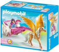Figura Eroului Playmobil Princess: Princess with Pegasus Carriage (5143)