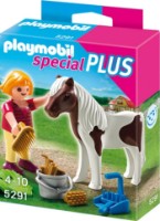 Figura Eroului Playmobil Specials Plus: Girl with Pony (5291)
