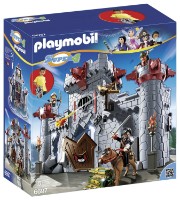 Set de construcție Playmobil Super 4: Take Along Black Baron's Castle (6697)