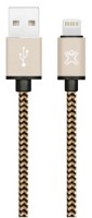 USB Кабель XtremeMac Lightning 1.2m Gold (XCL-PRC-93)