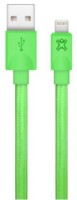 Cablu USB XtremeMac Lightning 1m Green (XCL-USB-53)