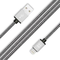 Cablu USB XtremeMac Lightning 2m Silver (XCL-PRC2-83)
