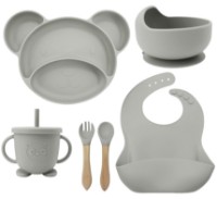 Набор посуды для кормления 4Play AT75 Grey