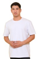 Tricou bărbătesc Bumbacel MT55016K_4001_XXL5 White, s.XXXXXL