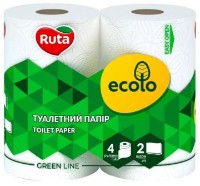 Hârtie igienica Ruta Ecolo 2 plies 4 rolls