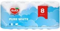 Hârtie igienica Ruta Pure White 3 plies 8 rolls
