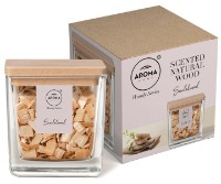Difuzor de aromă Aroma Home Series Wooden Chips Sandal Wood 70g
