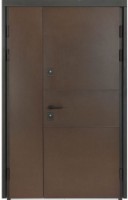 Входная дверь Булат Термо House 703/191 Dark Wenge/Dark Wenge Street 1200mm Left