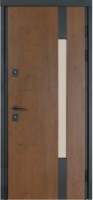 Входная дверь Булат Термо House 705/431 Oak Bronze/White Satin Street 850mm Right