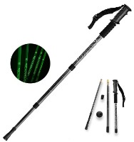 Треккинговые палки Yourjoy Trekking Pole AT16 Black фото №2 — интернет-магазин Desire.md