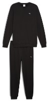 Costum sportiv pentru bărbați Puma Ess Elevated Crew Sweat Fl Puma Black, s.XL