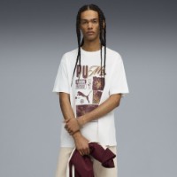 Мужская футболка Puma Graphic Sportswear Relaxed Puma White, s.M фото №2 — интернет-магазин Desire.md