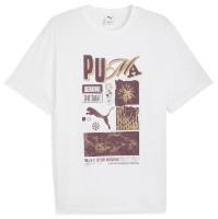 Мужская футболка Puma Graphic Sportswear Relaxed Puma White, s.XL