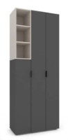 Шкаф Nex Home A003L Anthracite/Cashmere (NX-00000214)