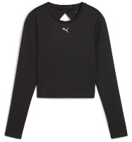 Женская толстовка Puma Long Sleeve Puma Black, s.XS