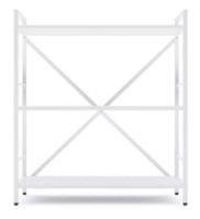 Etajeră Nex Home Loft 900x800x400mm White/White (NX-00000166)