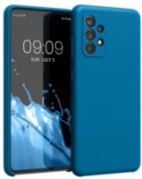 Чехол Helmet Liquid Silicone Samsung A72 Denim Blue (HMT-CLISSA72DB)