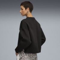 Hanorac damă Puma Wardrobe Ess Oversized Crew Puma Black, s.XL imaginea #3 — magazin online Desire.md