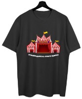 Tricou bărbătesc Soling Circ Black, s.L (Print-11122)