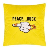 Perna decorativa MobiCasa Peace Duck 40x40