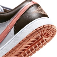 Кеды женские Nike Air Jordan 1 Low White/Baroque Brown/Light Madder Root, s.36.5 фото №7 — интернет-магазин Desire.md