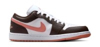 Кеды женские Nike Air Jordan 1 Low White/Baroque Brown/Light Madder Root, s.36.5 фото №4 — интернет-магазин Desire.md