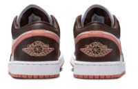 Ghete pentru dame Nike Air Jordan 1 Low White/Baroque Brown/Light Madder Root, s.38.5 imaginea #2 — magazin online Desire.md