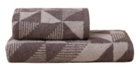 Полотенце Maisonette Trangles 70x140 Grey 114475