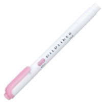 Маркер Zebra Mildliner Pink (56079)