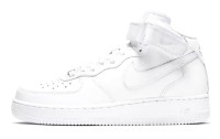 Ботинки женские Nike Wmns Air Force 1 07 Mid Triple White, s.37.5 фото №6 — интернет-магазин Desire.md