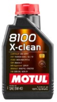 Моторное масло Motul 8100 X-Clean 5W-40 1L (102786)