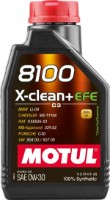 Моторное масло Motul 8100 X-Clean+EFE 0W-30 1L (111657)