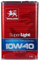 Моторное масло Wolver Super Light SN/CF 10W-40 4L Metal