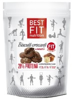 Biscuiții proteici Best Fit Alune de pădure și cacao 200g