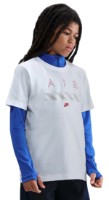 Tricou pentru copii Nike K Air White, s.M