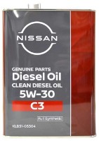 Моторное масло Nissan 5W-30 C3 4L