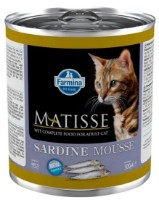 Hrană umedă pentru pisici Farmina Adult Matisse Sardine Mousse 300g