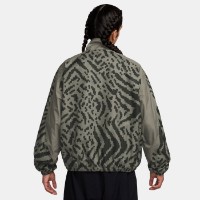 Мужская олимпийка Nike M Air 1/2 Zip Jacket Aop Light Army/Black, s.L фото №2 — интернет-магазин Desire.md