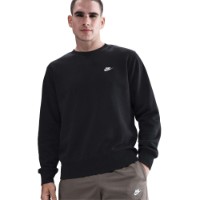 Мужская толстовка Nike M Club Bb Crew Black/White, s.L фото №3 — интернет-магазин Desire.md