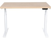 Masa de birou CUSTO FlexiDesk Plus 120x70 Oak Sonoma/White (100.02.0077)