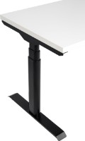 Masa de birou CUSTO FlexiDesk Plus 120x70 White/Black (100.02.0109) imaginea #3 — magazin online Desire.md