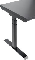 Masa de birou CUSTO FlexiDesk Plus 160x70 Black (100.02.0115) imaginea #4 — magazin online Desire.md