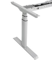 Masa de birou CUSTO FlexiDesk Plus 180x70 Black/Light Grey (100.02.0140) imaginea #3 — magazin online Desire.md